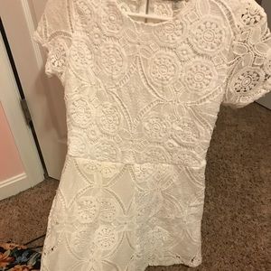Lace romper